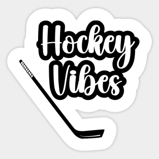 Hockey vibes Sticker